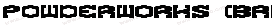 Powderworks (BRK)字体转换